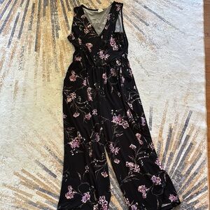 Kayleigh Delaney Knit Cropped Jumpsuit Medium